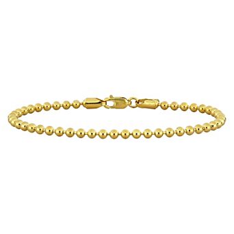 Stella Grace 14k Gold 3mm Ball Bead Bracelet