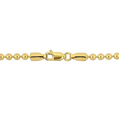 Stella Grace 14k Gold 3mm Ball Bead Bracelet