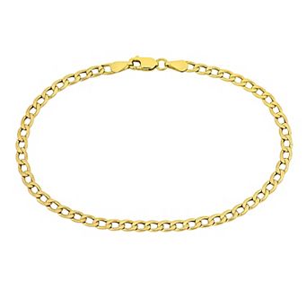 Stella Grace 10k Gold Curb Link Chain Bracelet