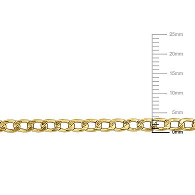 Stella Grace 10k Gold Curb Link Chain Bracelet