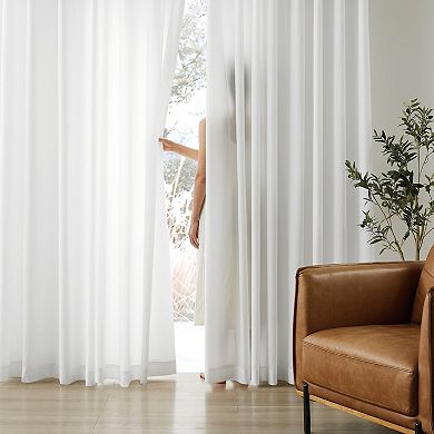 TRU-BARRIER WINDOW SOLUTIONS™ SHEERBARRIER™ Privacy Window Grommet Patio Door Panel