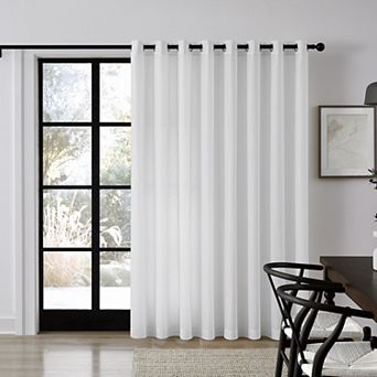 TRU-BARRIER WINDOW SOLUTIONS™ SHEERBARRIER™ Privacy Window Grommet Patio Door Panel