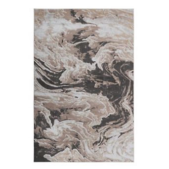 Pnronnc Abstract Doormat Rug Modern Indoor Non-Shedding Area Rug for Entryway Bedroom Living Room