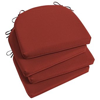Outdoor Chair Cushions Set of 4 Waterproof 17x16x2 inch