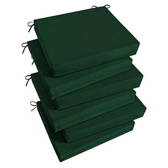 Outdoor Chair Cushions Set of 6 Waterproof 18.5x16x3 inch