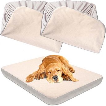 Waterproof Washable Dog Bed Cover Sheets, 2 Pack