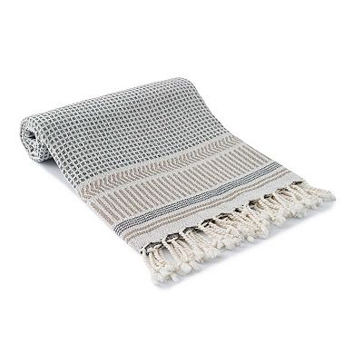 Turkish Cotton Kilim Woven Bath Towel