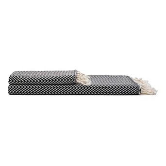 Herringbone Turkish Cotton Bath and Hand Towel - Set