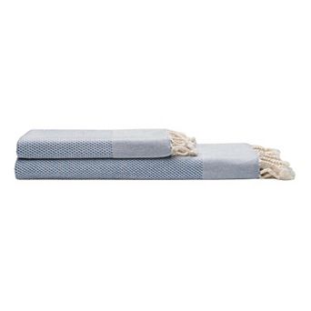Whisper Weight Turkish Cotton Bath and Hand Towel - Set