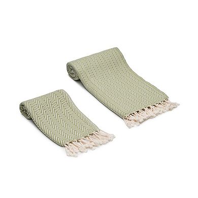 Herringbone Turkish Cotton Towel Bundle