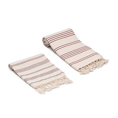 Heritage Stripe Turkish Cotton Towel Bundle