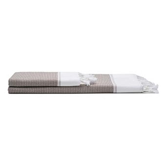 Pria Turkish Cotton Hand Towels - Set of 2