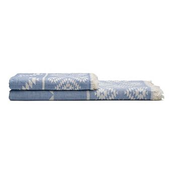 Turkish Cotton Hand Towels - Set of 2