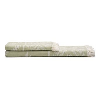 Turkish Cotton Hand Towels - Set of 2
