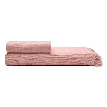 Soho Supersoft 4-Layer Cotton Gauze Hand Towels - Set of 2