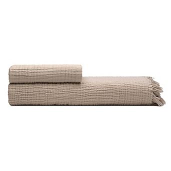 Soho Supersoft 4-Layer Cotton Gauze Hand Towels - Set of 2