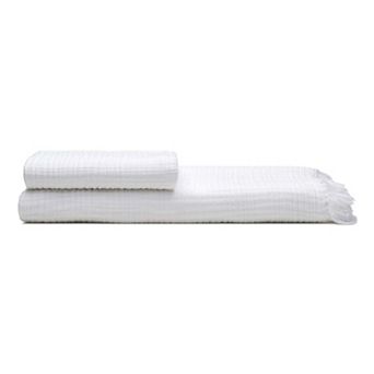 Soho Supersoft 4-Layer Cotton Gauze Hand Towels - Set of 2