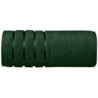 Elegant Comfort 1 pc premium turkish cotton 4 lines stripe jumbo towel 35x 70 inch