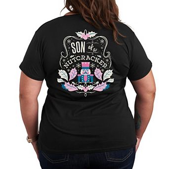 Plus Size Elf Son Of A Nutcracker Graphic Tee
