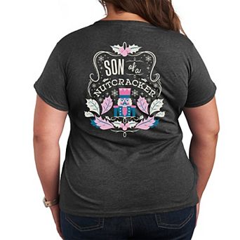 Plus Size Elf Son Of A Nutcracker Graphic Tee