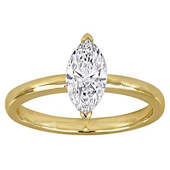 Stella Grace 1 Carat T.W. Lab-Grown Diamond Marquise Solitaire Engagement Ring