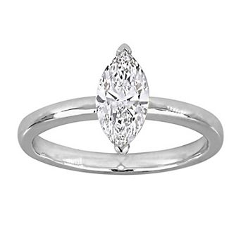 Stella Grace 1 Carat T.W. Lab-Grown Diamond Marquise Solitaire Engagement Ring