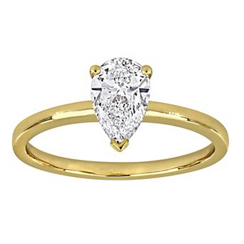 Stella Grace 1 Carat T.W. Lab-Grown Diamond Pear Shape Solitaire Engagement Ring