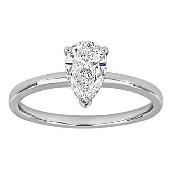 Stella Grace 1 Carat T.W. Lab-Grown Diamond Pear Shape Solitaire Engagement Ring