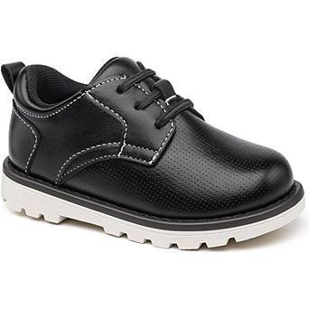 HOMEHOT Toddler/Little Boys Oxford Dress Shoes Comfort Lace-Up School Uniform Formal Shoes