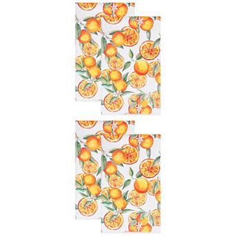Printed Kitchen Towels, Super Absorbent Soft Dish Towels, Reusable Towels for Kitchen 24"x16"