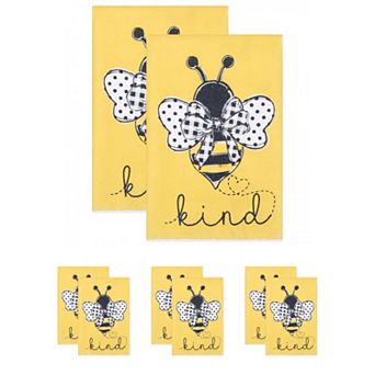 Microfiber Kitchen Towels, Super Absorbent Soft Dish Towels with Floral and Animal 26" x 18"