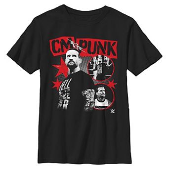Boys 6-20 WWE CM Punk Graphic Tee