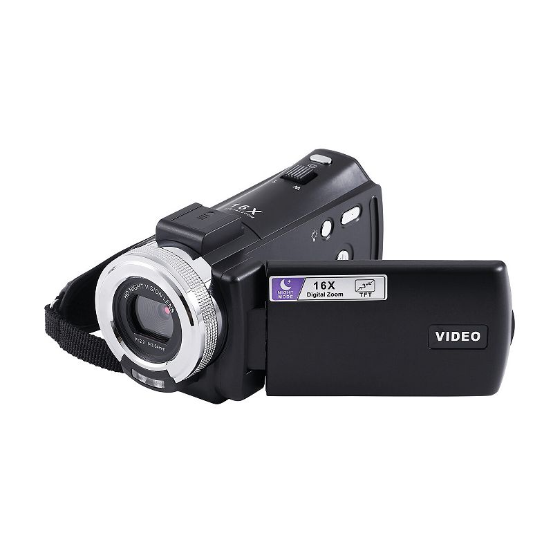 Vivitar 16X Digital Zoom Camcorder, Black
