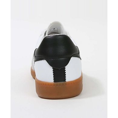Berness Lilliann Mixed Panel Lace-Up Sneakers