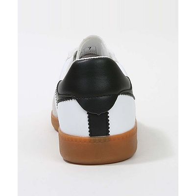 Berness Lilliann Mixed Panel Lace-Up Sneakers