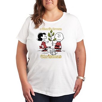 Plus Size Peanuts A Charlie Brown Christmas Tree Graphic Tee