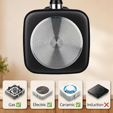 10 Inch Square Griddle Pan, Nonstick Grill Pan for Omelettes, and More, Griddle Cookware