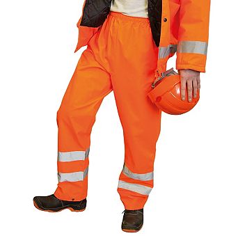 SAFE-GUARD by Result Mens Hi-Vis Safety Trousers