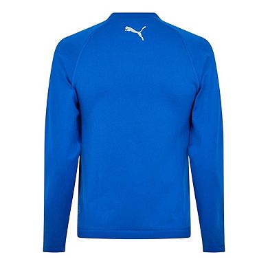 Puma Mens Logo Crew Neck Fitted Base Layer Top