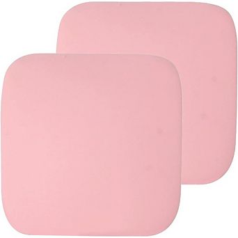 Square Seat Cushions Set of 2, Non-Slip Removable Cover Chair Pads