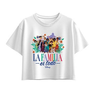 Girls 7-16 Disney's Encanto "La Familia Es Todo" Boxy Tee