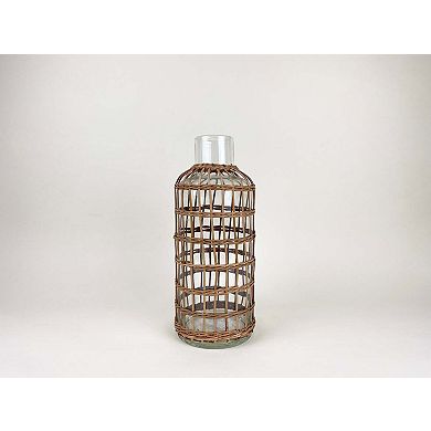 Seagrass Rattan M. Vase