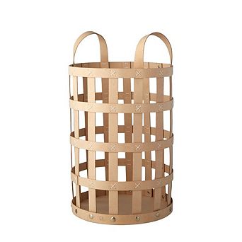 Pali Recycled Leather Everything Basket