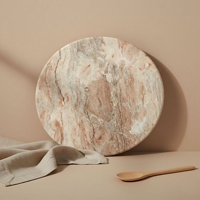 Waterfall Marble Oversized Round Board