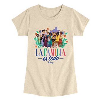 Girls 7-16 Disney's Encanto Madrigal Family "La Familia Es Todo" Graphic Tee