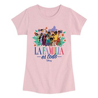 Girls 7-16 Disney's Encanto Madrigal Family "La Familia Es Todo" Graphic Tee