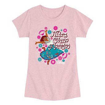 Girls 7-16 Disney's Encanto Mirabel "Mira Cómo Florezco" Floral Graphic Tee