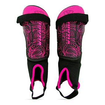Vizari Cali Youth Soccer Shin Guards with Ankle Support Shin Pads for Kids, Boys & Girls