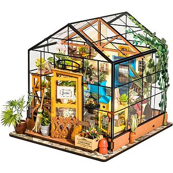 Rolife 3D Wooden Puzzles DG104 Cathy’s Flower House DIY Miniature House