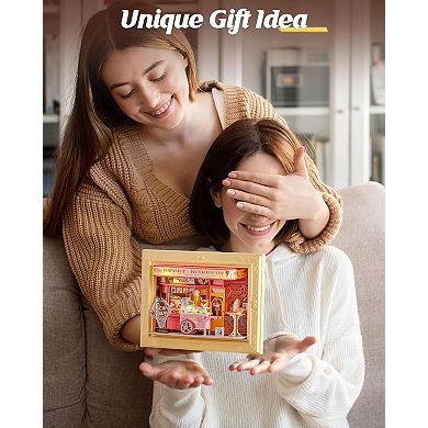 Rolife Sweet Scoopery Ice Cream DIY Creative Frame 3D Wall-Mountable Building Set